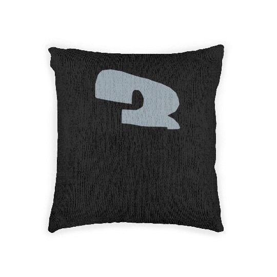 3 three graffiti logo Woven Pillows