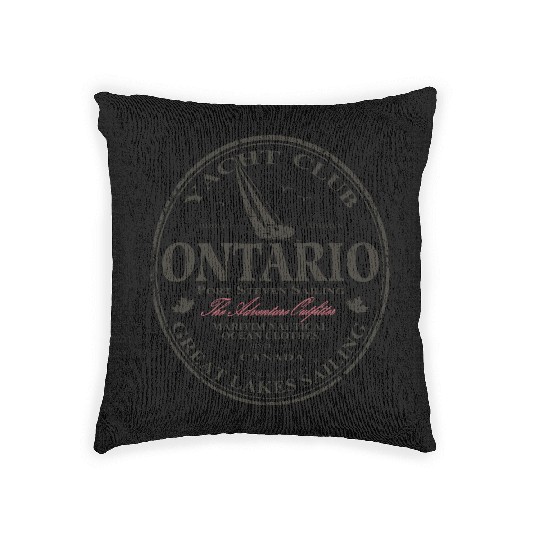Ontario Sailing - Great Lakes Woven Pillows