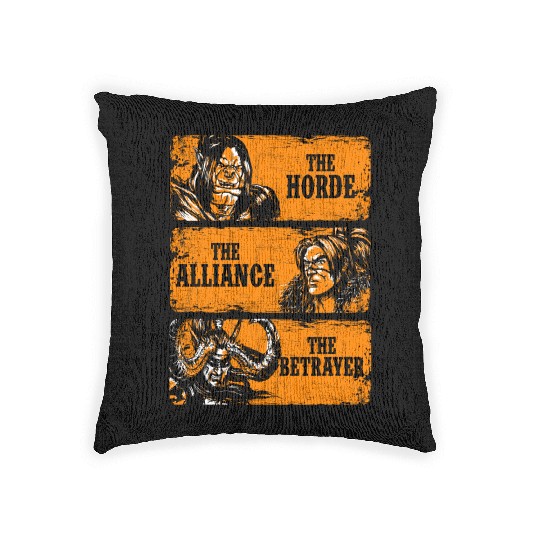 Warcraft-Warcraft stories Woven Pillows for Fans