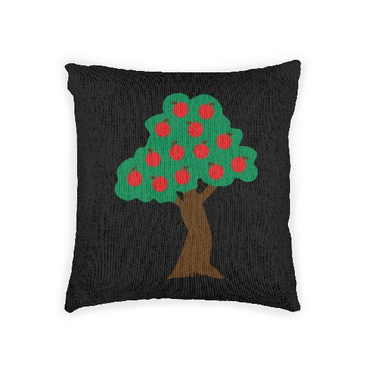 ♥ټApple Tree-Eat More Awesome Fruitټ♥ Woven Pillows