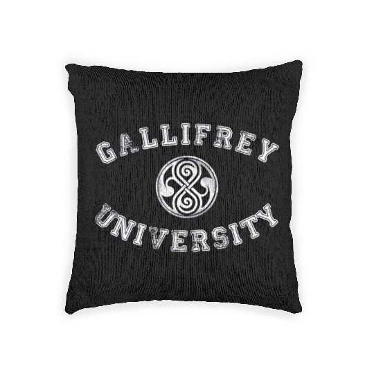 Gallifrey University Woven Pillows