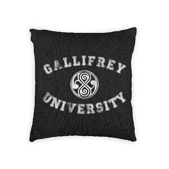Gallifrey University Woven Pillows