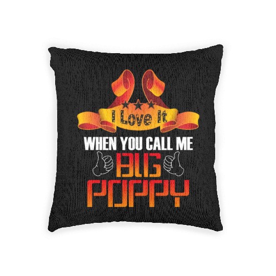 Big Poppy Woven Pillows
