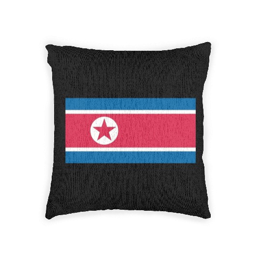 North korea Woven Pillows