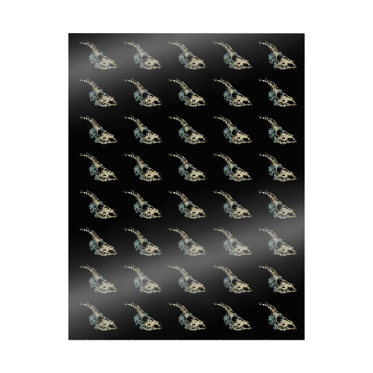 Capricorn skull Wrapping Papers