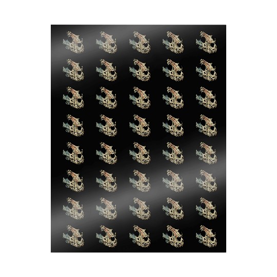 dog skull Wrapping Papers