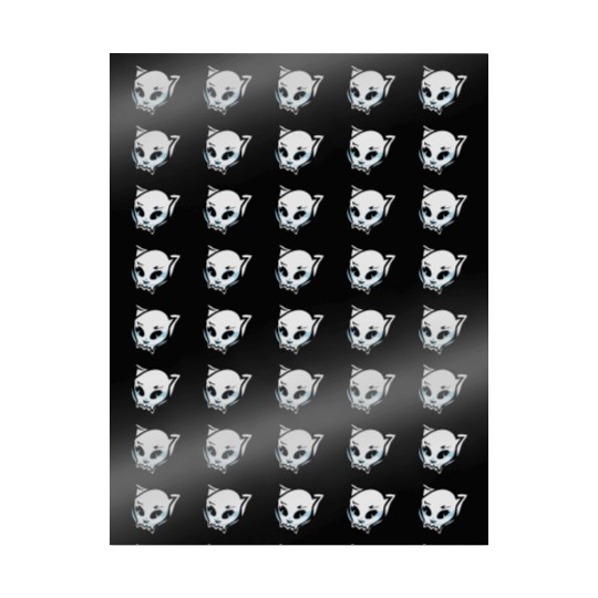 cat skull Wrapping Papers