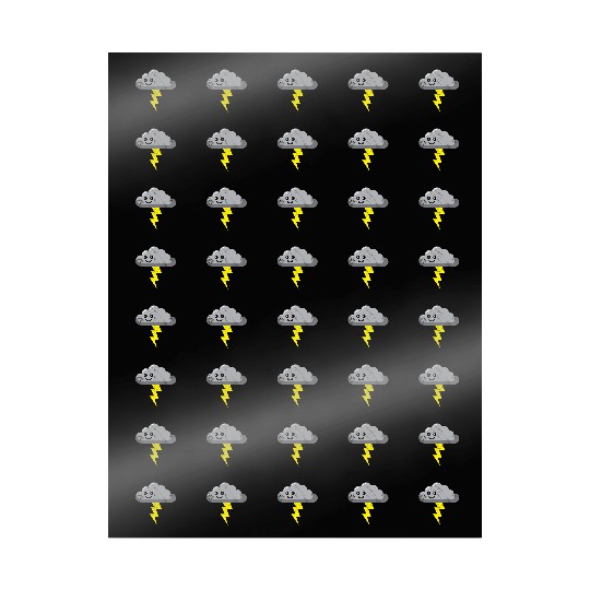 Thundercloud Storm Cloud gift weather Wrapping Papers