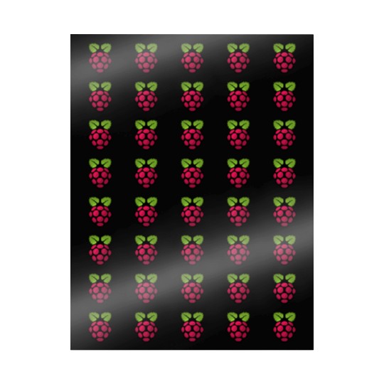 Raspberry Pi Pixel Logo Wrapping Papers