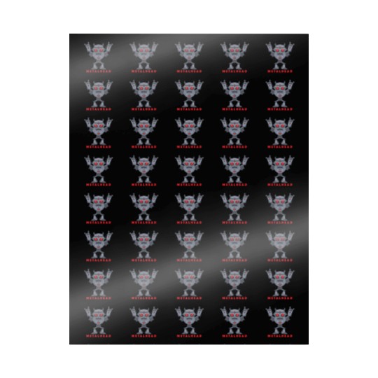 Heavy Metal Robot Wrapping Papers