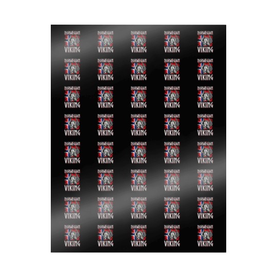 Norway Viking Normans Northmen Warriors Wrapping Papers