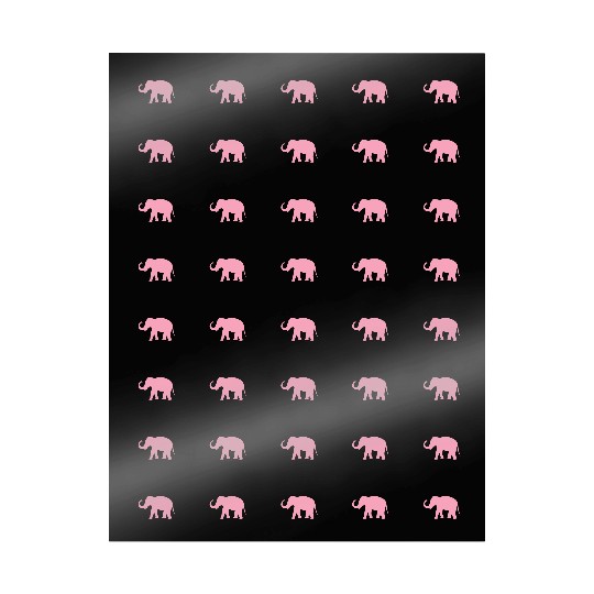 Pink Elephant Tribal Art Tribe Floral Paleo Cave Wrapping Papers