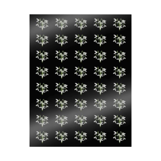 Flower Spring Snowdrop White - Gift Idea Wrapping Papers