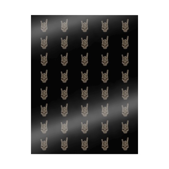 Devil Horns Sign | Heavy Metal Hand Gesture Music Wrapping Papers