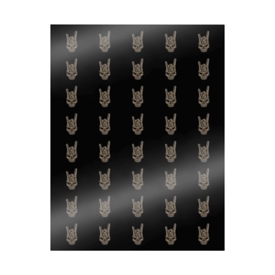 Devil Horns Sign | Heavy Metal Hand Gesture Music Wrapping Papers