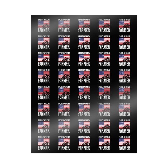 Proud American Farmer Gift Wrapping Papers