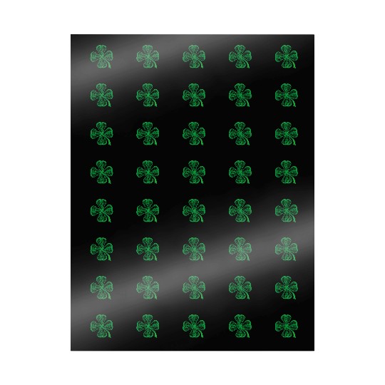 Lacrosse Sticks Shamrock clover irish lucky Lax T- Wrapping Papers