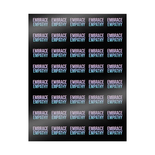 Embrace Empathy Large Colour Wrapping Papers