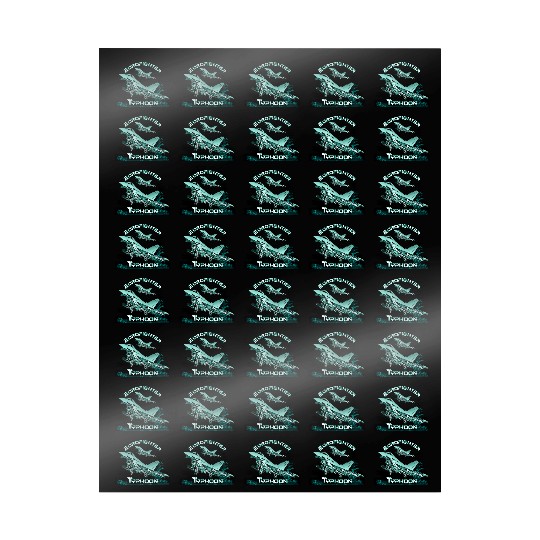 Eurofighter Typhoon fighter jet Wrapping Papers