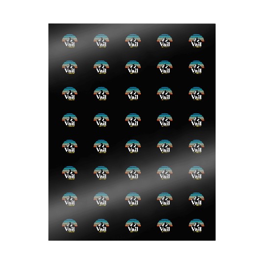 Vail Colorado Usa Ski Resort 1980S Retro Gift Wrapping Papers