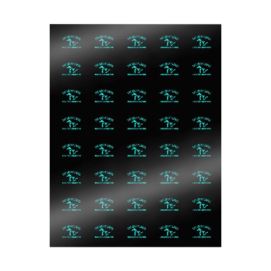 The Great Lakes Unsalted & Shark Free Michigan Gif Wrapping Papers