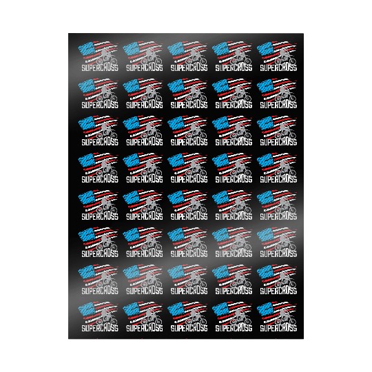 Supercross Motocross Racing Biker Wrapping Papers