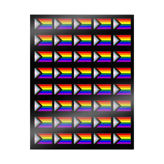Progress LGBTQ Gay Pride Flag Wrapping Papers