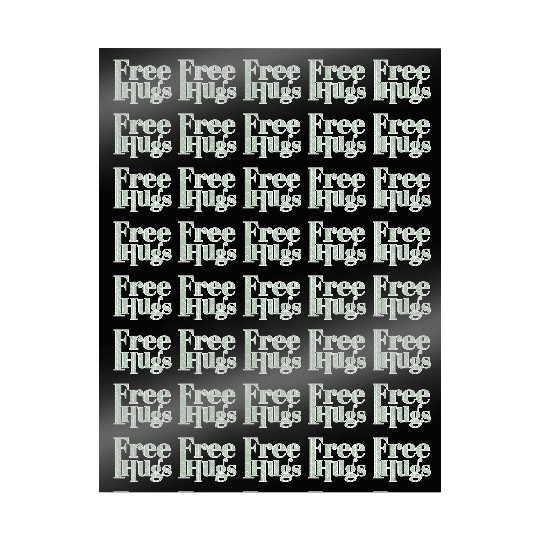 Free hugs Wrapping Papers