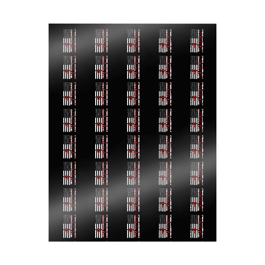 Correctional Nurse USA Flag Nursing RN Wrapping Papers