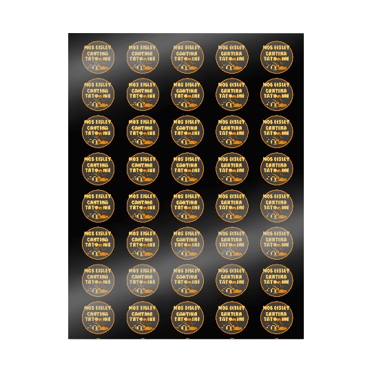 Star Wars Mos Eisley Cantina Tatooine Wrapping Papers