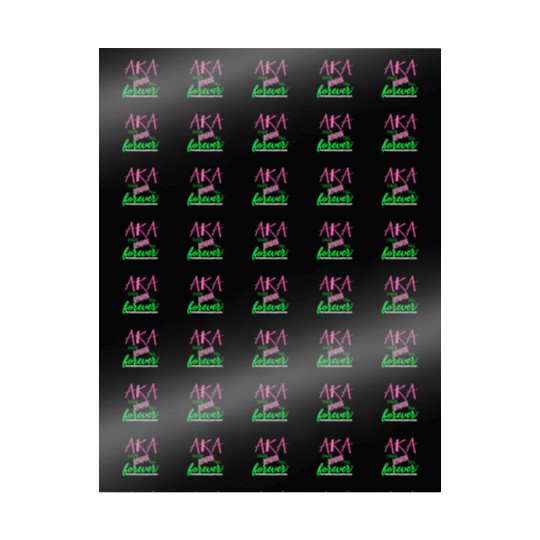 AKA Sorority Alpha Kappa Pink And Green Twenty Pea Wrapping Papers