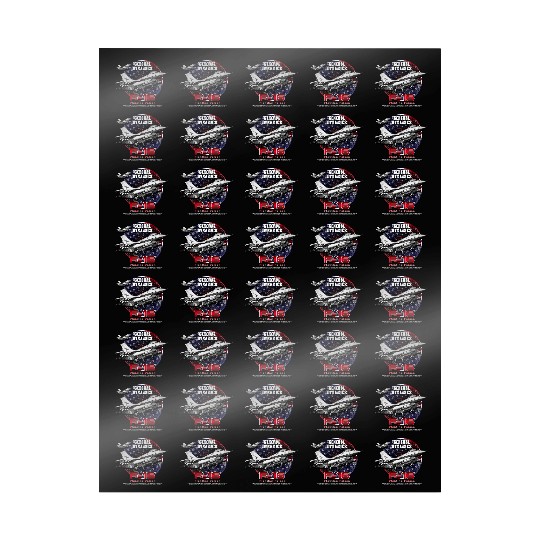 F-16 Fighting Falcon General Dynamics Fighter Jet Wrapping Papers