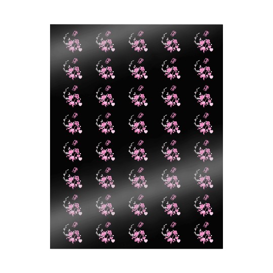 nature freedom peace butterfly pink hearts Wrapping Papers