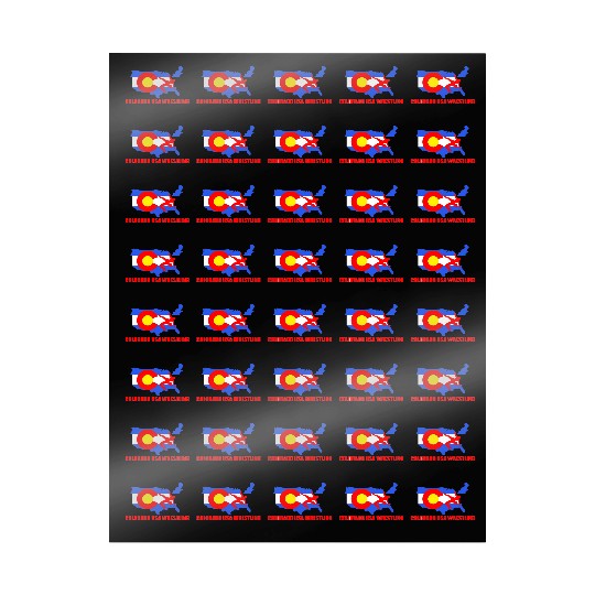 Team USA Wrestling Colorado Division Wrapping Papers