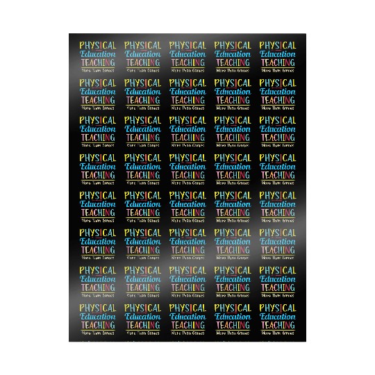 Physical Education Phys Ed Teacher Wrapping Papers
