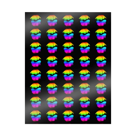 Gay Pride Lips Wrapping Papers