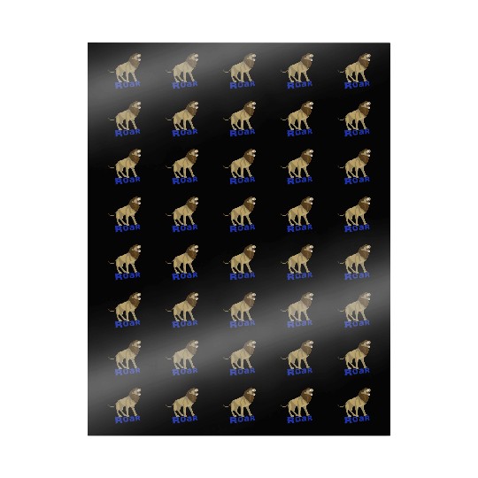 Lion Roar: King of the Jungle: Graphic Art Wrapping Papers