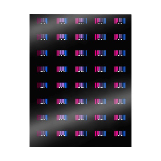 Priceless Bisexual Pride Barcode Subtle Bi Flag Wrapping Papers