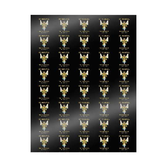 Archangel St Michael Roman Catholic Gift Wrapping Papers