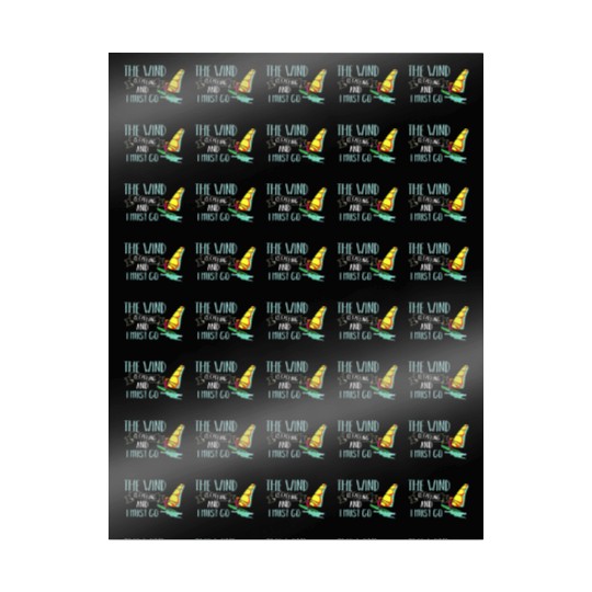 Windsurfing Board Sail Paddle Windsurfer Wrapping Papers