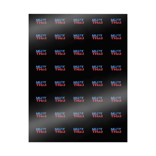 Muay Thai Fighter Boxing Martial Arts Hobby Wrapping Papers