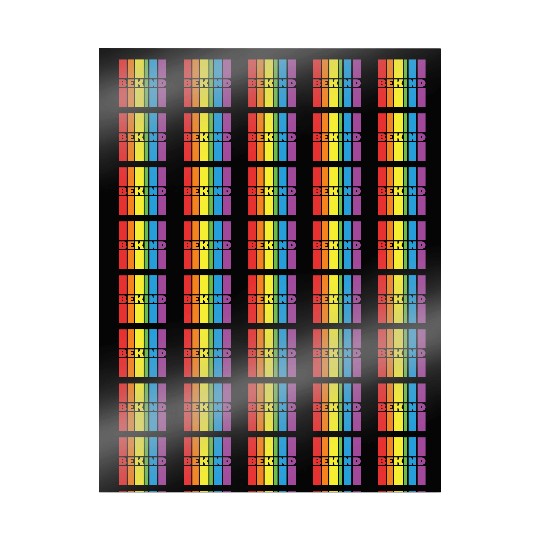 LBGT Flag Gay Pride Human Wrapping Papers