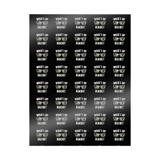 Whats up beaches funny beach gay family vacation Wrapping Papers