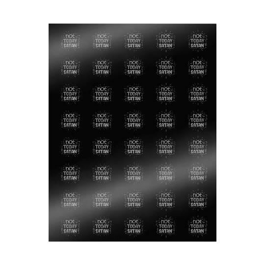 Christianity Not Today Satan Christian Gift Idea Wrapping Papers