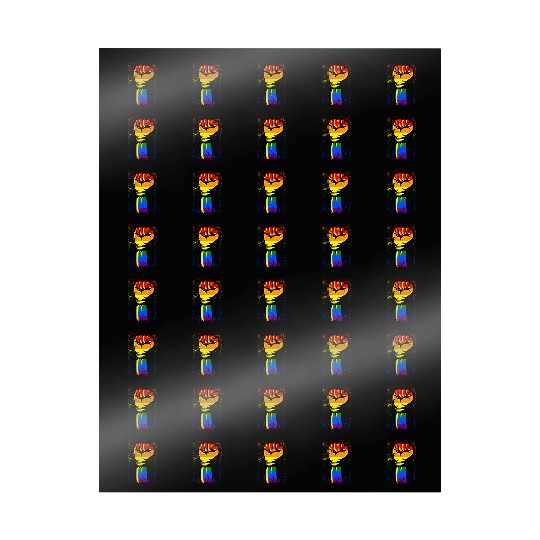 Gay Pride Fist Rainbow Pride Month Wrapping Papers
