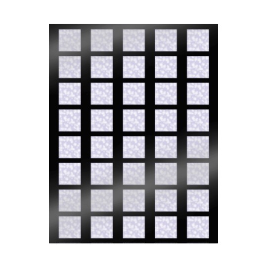 Lavender Snowflakes Pattern Wrapping Papers