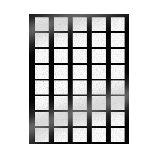 Modern Snowflakes Pattern White Silver Wrapping Papers