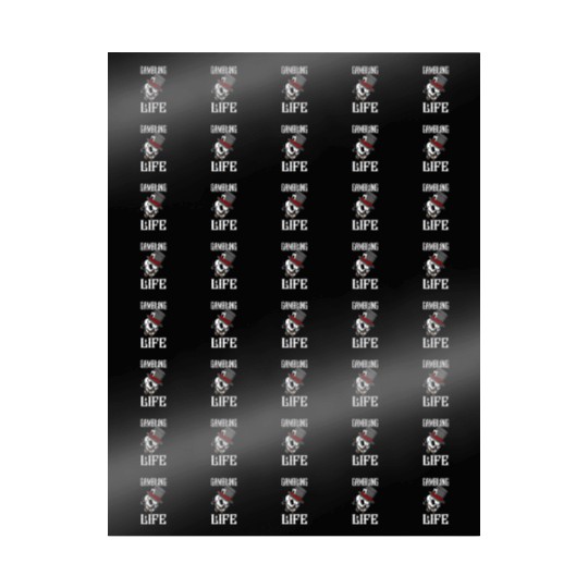 Poker Player Casino Gambling Life Wrapping Papers