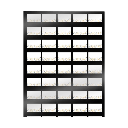 Elegant Snowflakes White Gold Silver Wrapping Papers