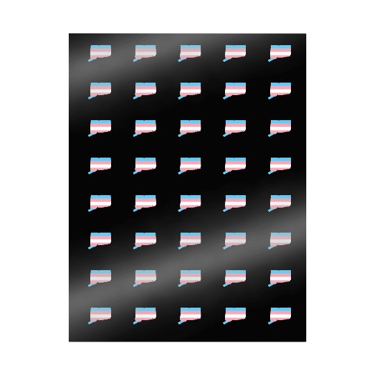 Trans Flag Connecticut LGBT Pride Support Wrapping Papers